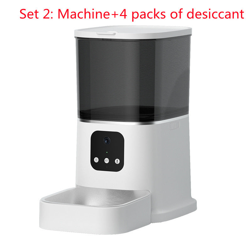 Smart WiFi Pet Feeder – 6L Automatic Cat & Dog Food Dispenser
