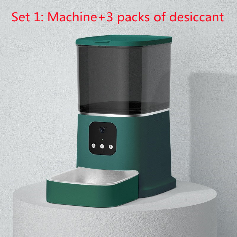 Smart WiFi Pet Feeder – 6L Automatic Cat & Dog Food Dispenser