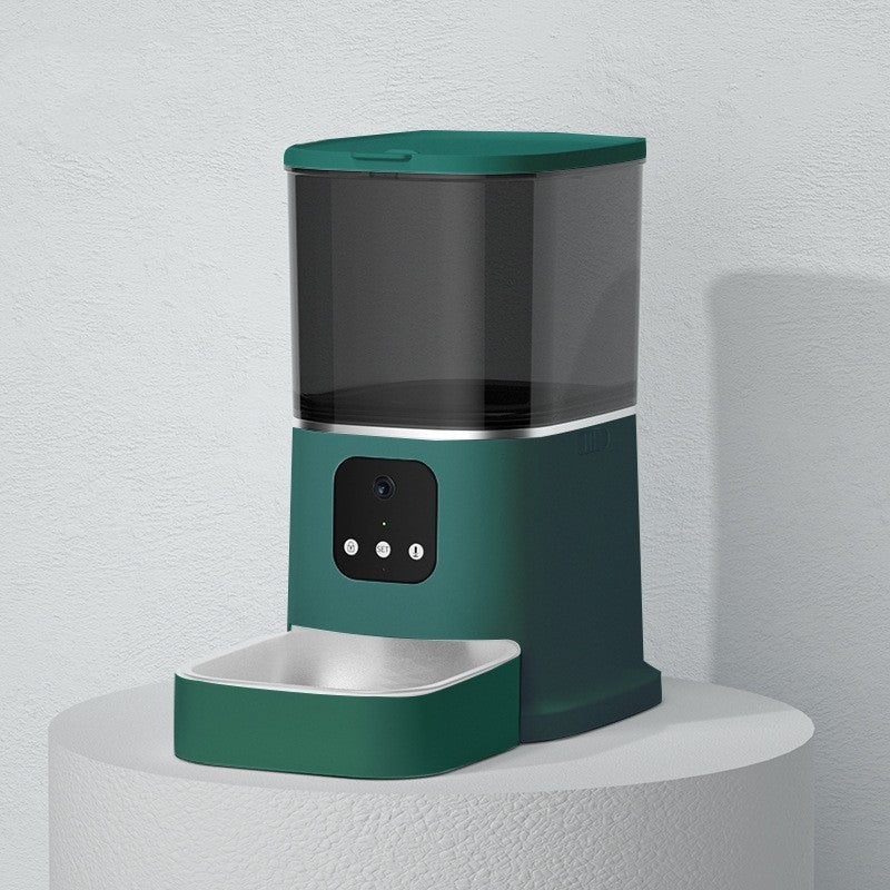 Smart WiFi Pet Feeder – 6L Automatic Cat & Dog Food Dispenser