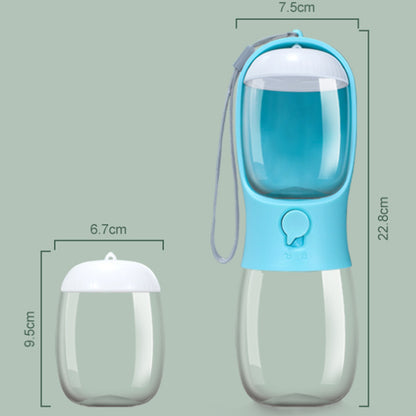 Portable Dog Water Bottle with Food Box
