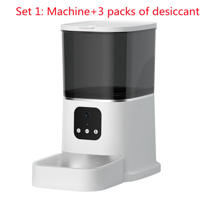 Smart WiFi Pet Feeder – 6L Automatic Cat & Dog Food Dispenser