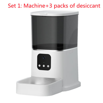 Smart WiFi Pet Feeder – 6L Automatic Cat & Dog Food Dispenser