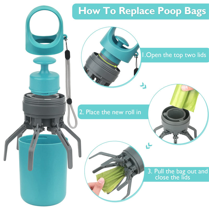 Portable Dog Poop Scooper – No Mess, No Stress!