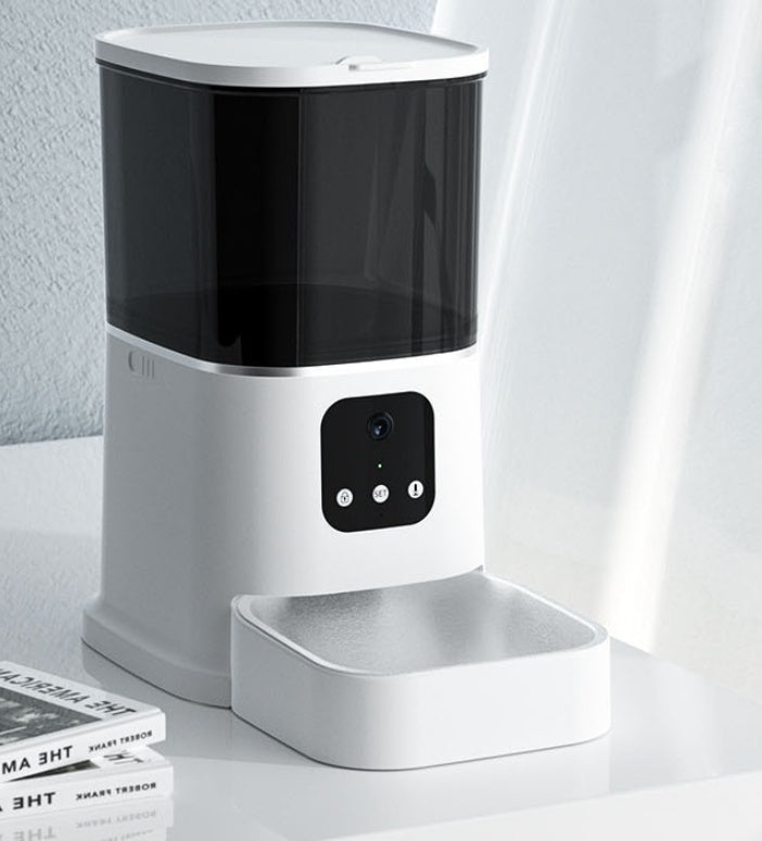 Smart WiFi Pet Feeder – 6L Automatic Cat & Dog Food Dispenser