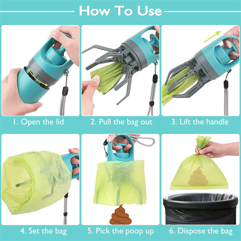 Portable Dog Poop Scooper – No Mess, No Stress!