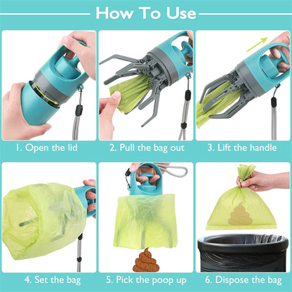Portable Dog Poop Scooper – No Mess, No Stress!