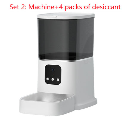 Smart WiFi Pet Feeder – 6L Automatic Cat & Dog Food Dispenser